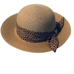 Women’s Wide Brim Straw Sun Hat UV Protection